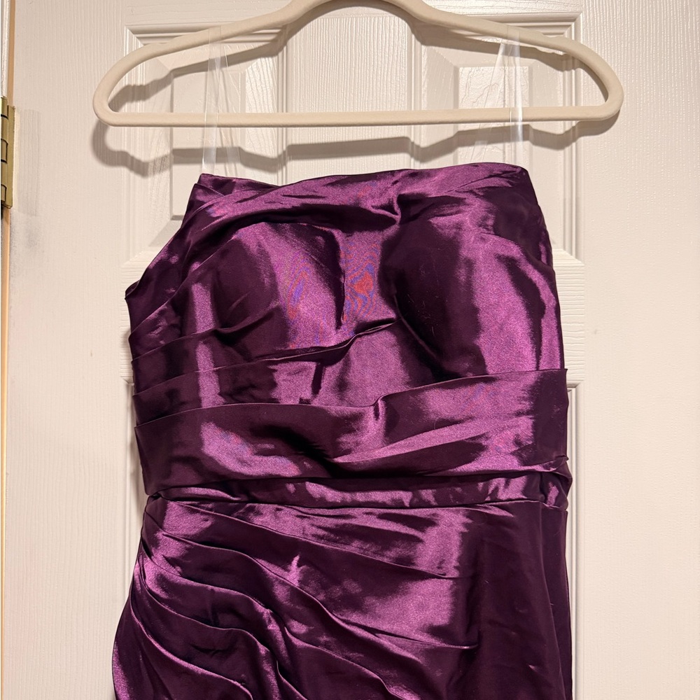 NWT Elegant Purple Prom or Formal Dress - Picture 2 of 8